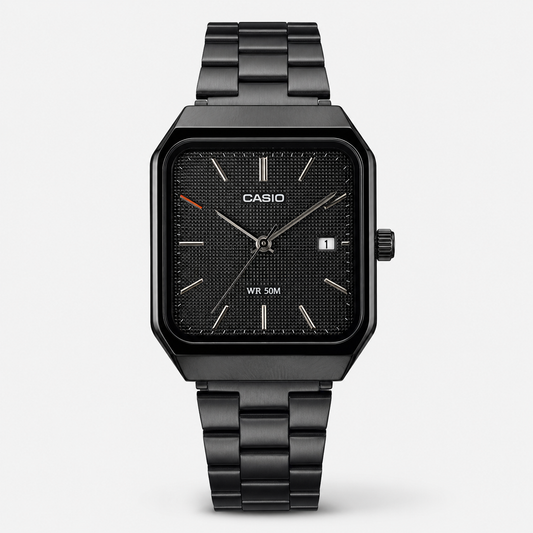 Casio Square Full Black – Edition Nuit